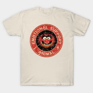 Retro Vintage - Emotional Support Animal T-Shirt